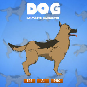 Dog Animated Character