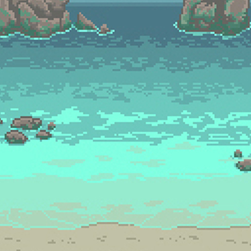 Pixel Art Sea