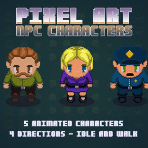 Pixel Art NPC Characters