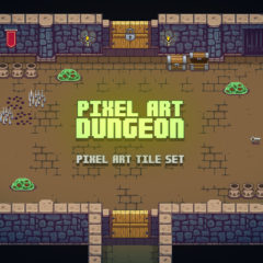 Top Down Pixel Art Dungeon