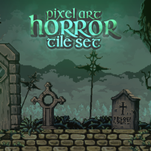 Pixel Art Horror Set