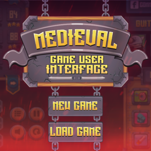 Medieval Game UI
