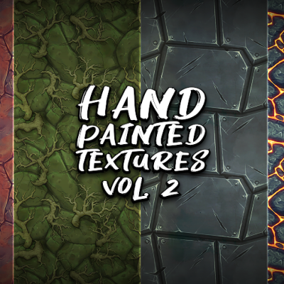 Hand Painted Textures Vol.3 - thegameassetsmine