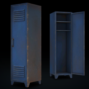 3D Old Locker