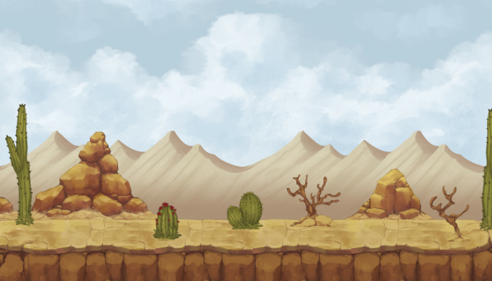 Desert Tile Set - thegameassetsmine