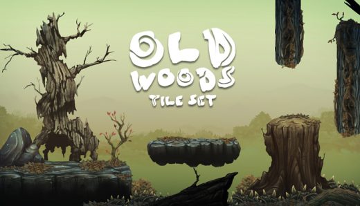 Old Woods Tile Set - thegameassetsmine