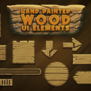 Wood UI Elements
