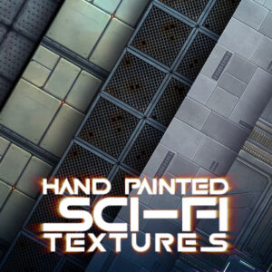 Hand Painted Sci-Fi Textures