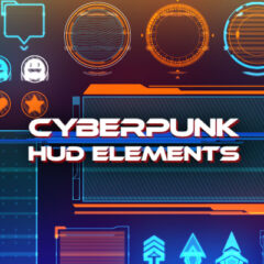 Cyberpunk Hud Elements