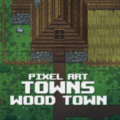Pixel Art Towns – Wood Town