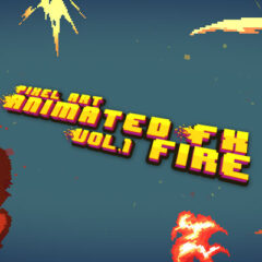 Pixel Art Animated Fx Vol.01 Fire