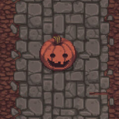Pixel Art Pumpkin Patch