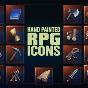 Hand Painted RPG Icons