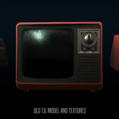 3D Old T.V
