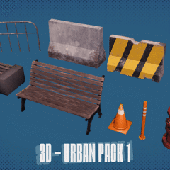 3D Urban Pack 01